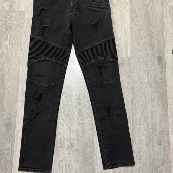 Armani Exchange Designer Skinny Biker Men’s Jeans - Picture 1 of 4